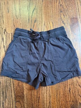 lululemon athletica dance studio Black high rise Drawstring Shorts